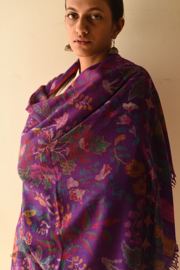 shop Kani Full Jaal Pashmina Kashmiri Shawl