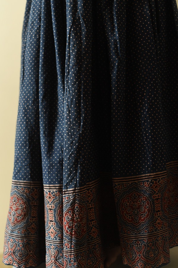 shop  Ajrakh Prints with Natural Dye - Long Skirt