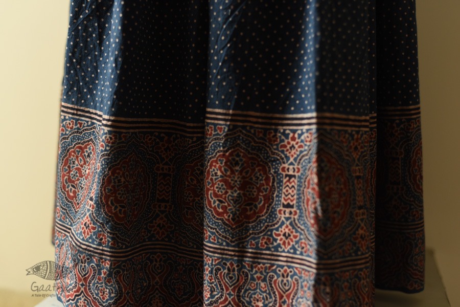 shop  Ajrakh Prints with Natural Dye - Long Skirt