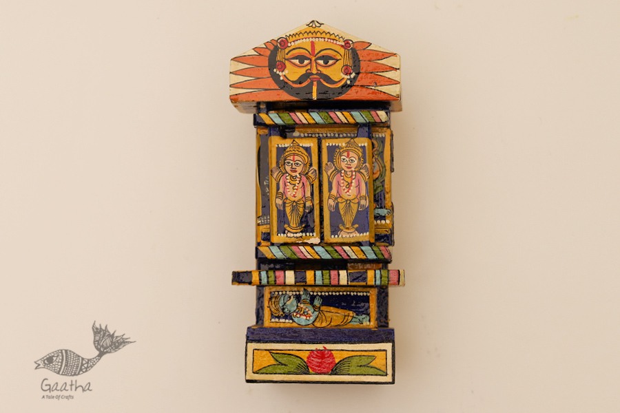 कथनिक ☀ A Wooden Shrine (Blue - 20 cm) ~ 118