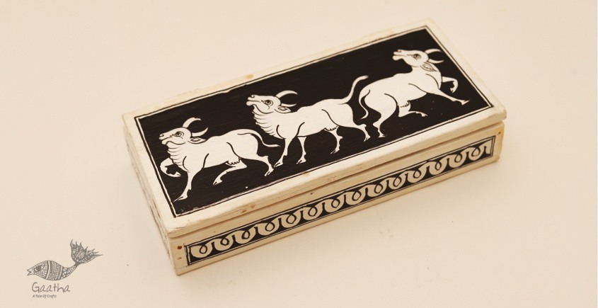 Wooden box ☀ COws - 105