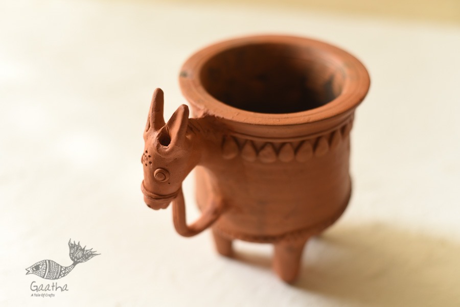 Shop Terracotta Handmade Clay Horse Planter