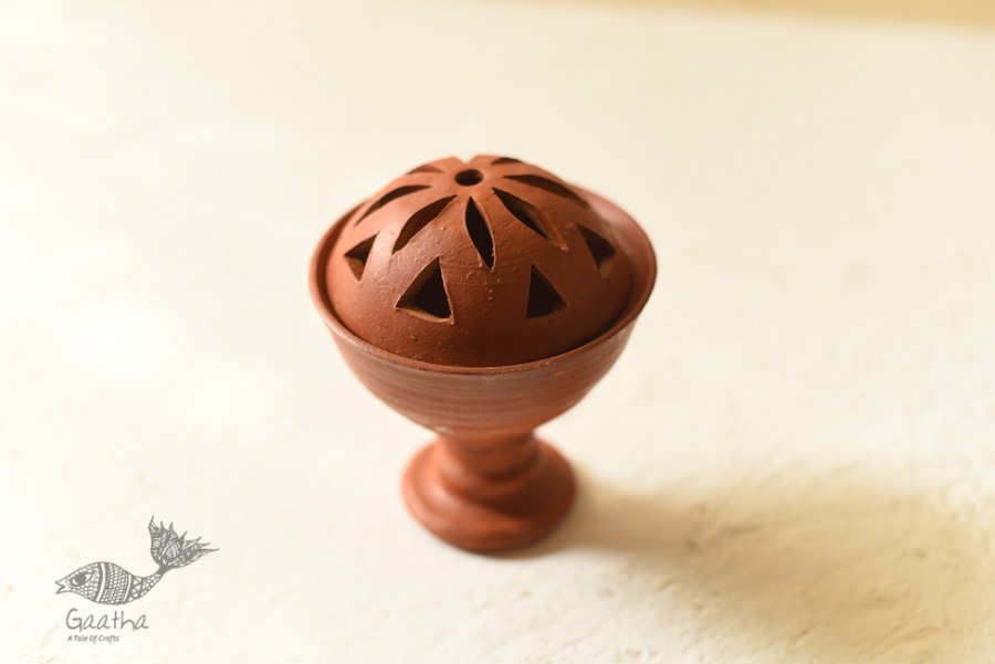 Shop Terracotta Handmade Clay Dhoop Loban Dani / Burner