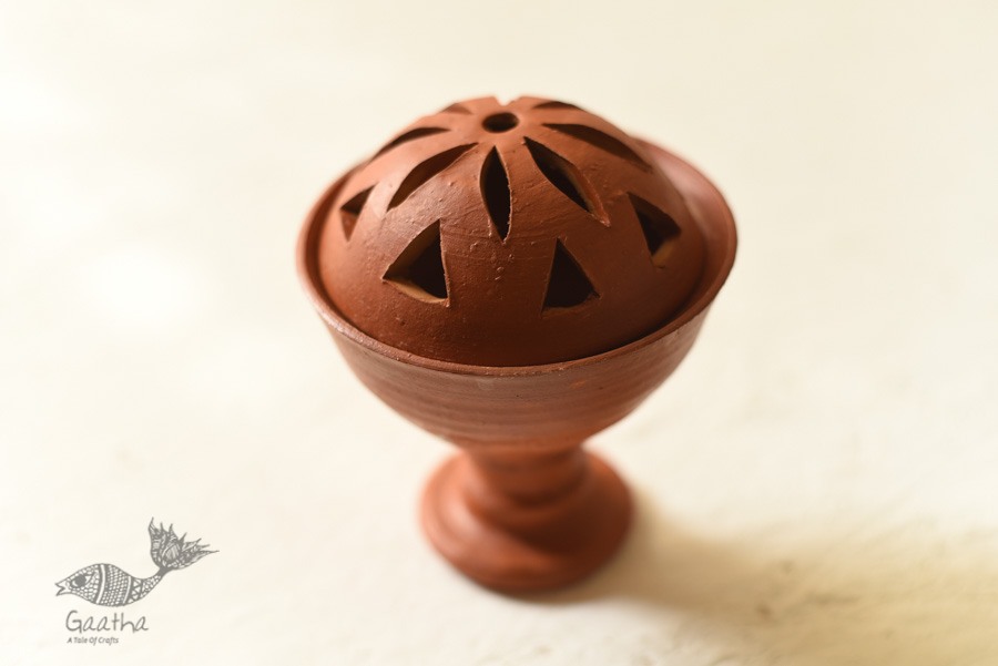 Shop Terracotta Handmade Clay Dhoop Loban Dani / Burner