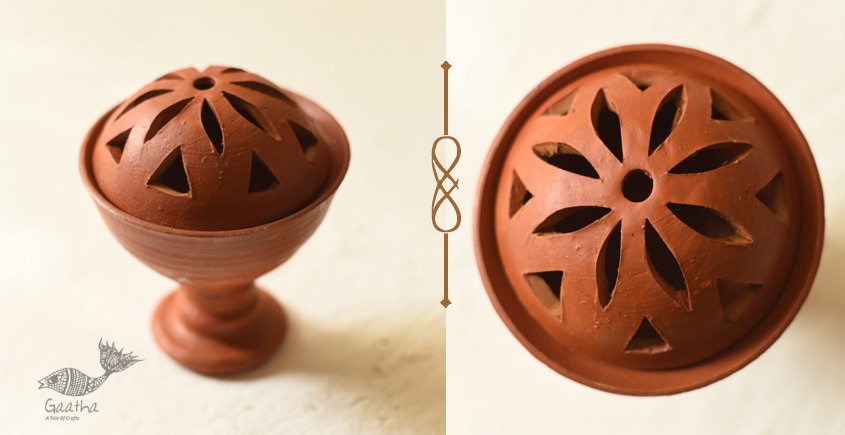 Shop Terracotta Handmade Clay Dhoop Loban Dani / Burner