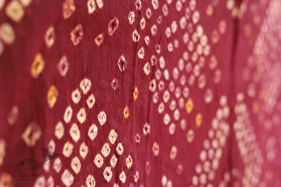 ओढ़नी ❈ Bandhani Cotton Dupatta ❈ 12