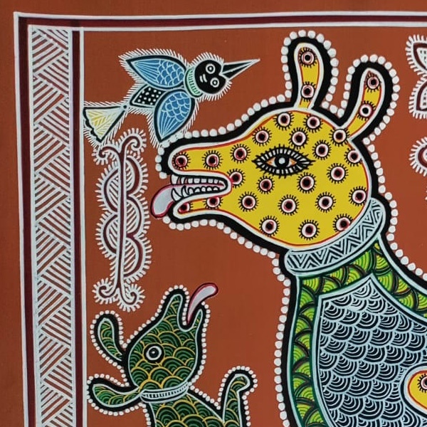 shop Mandana Art - Paintings  - dog(  - 11 x 14 inch)