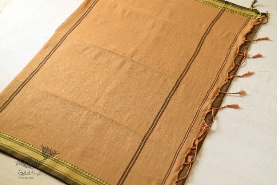 shop  Handloom ❊ Sand Yellow Color Cotton Saree