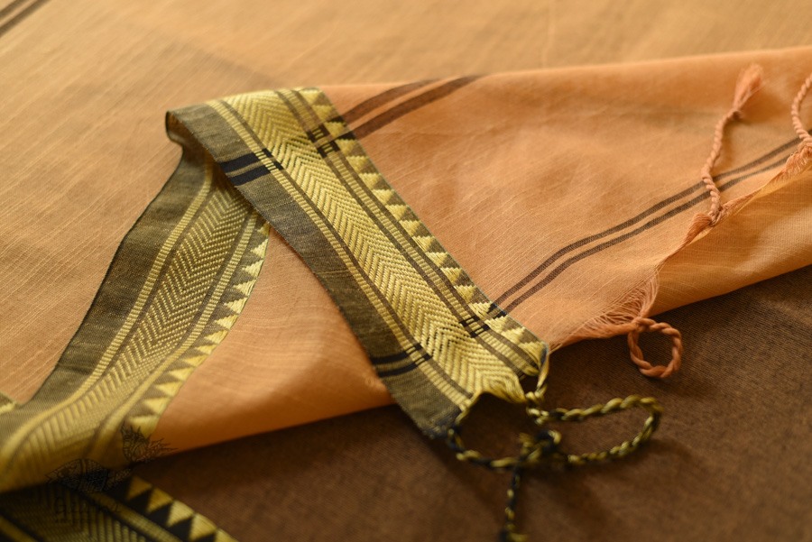 shop  Handloom ❊ Sand Yellow Color Cotton Saree