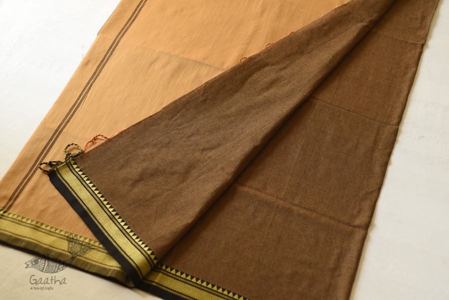 shop  Handloom ❊ Sand Yellow Color Cotton Saree
