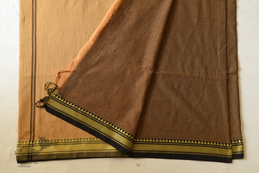 shop  Handloom ❊ Sand Yellow Color Cotton Saree