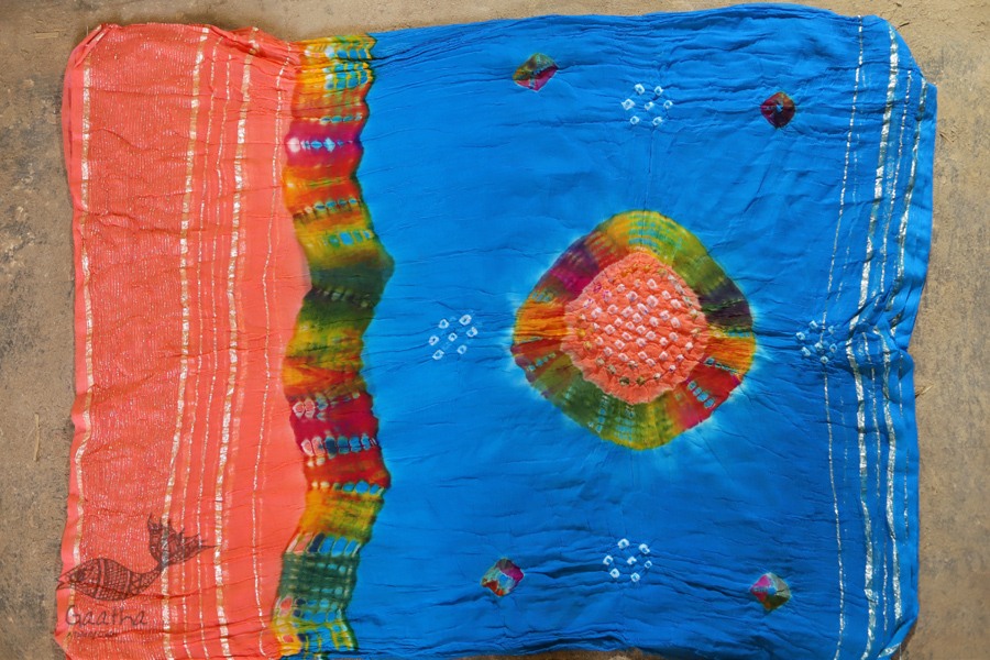 बीनणी ★ Chiffon laheriya Saree ★ 1