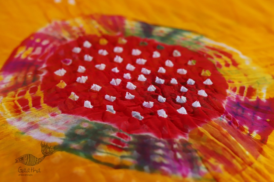 बीनणी ★ Chiffon laheriya Saree ★ 2