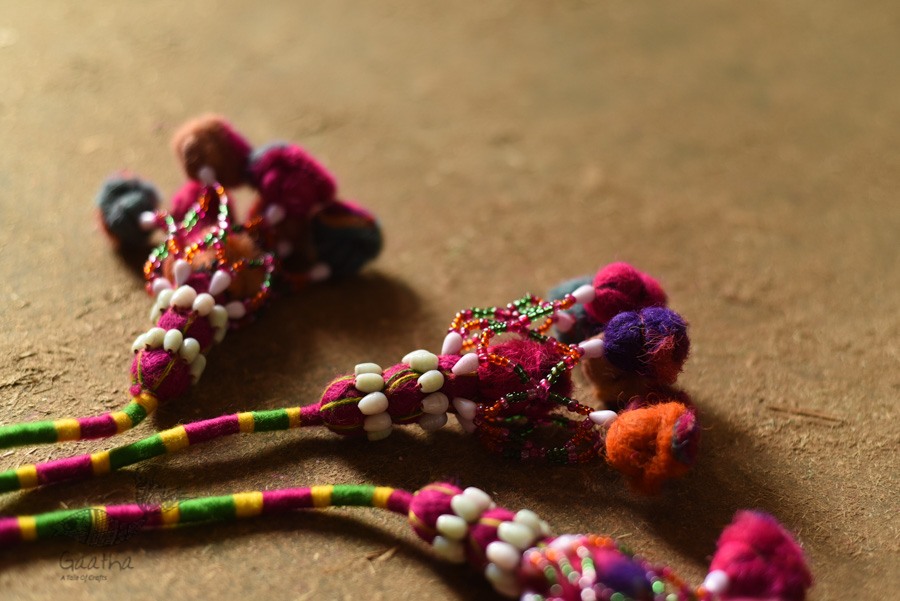 handmade with cotton thread  Kutchi Latkan