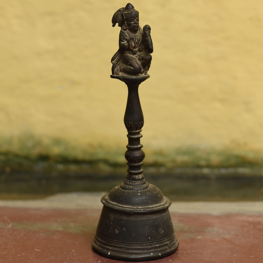 Shop Antique Brass Hanuman Bell | Khajuraho Traditional Art