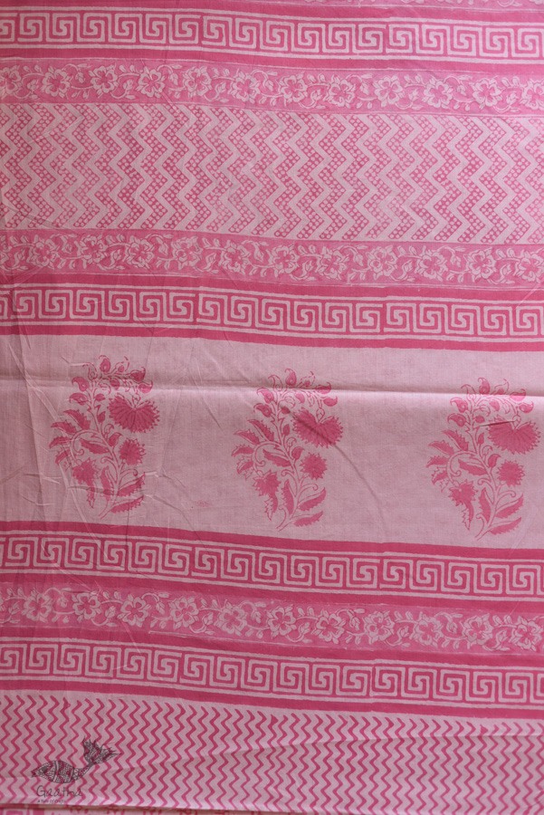 Shop Gaamthi Block Print Cotton Saree