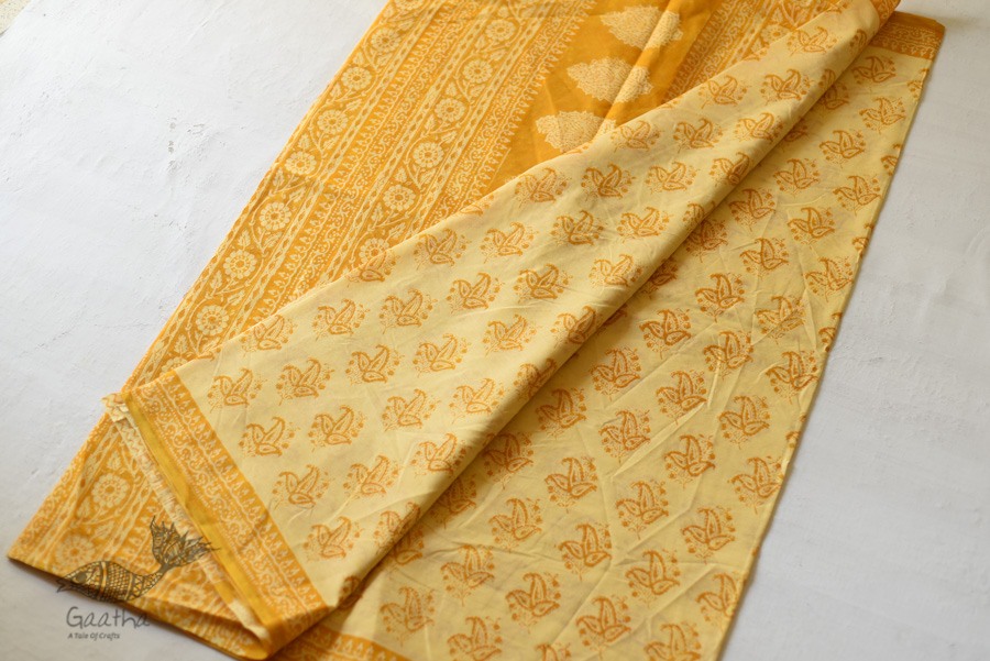 Shop Gamthi Print pure cotton saree