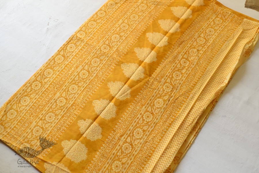 Shop Gamthi Print pure cotton saree