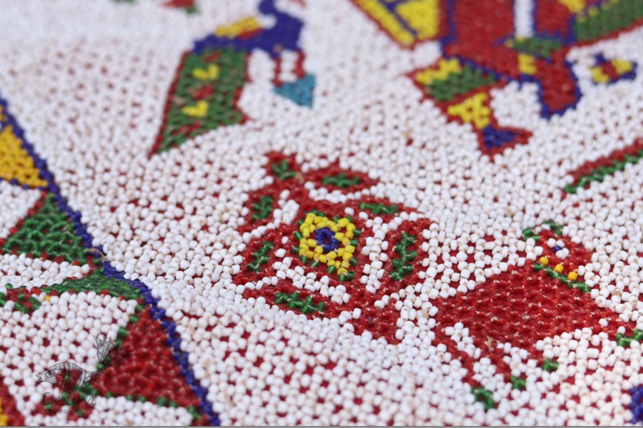 प्राचीन  ❂  Bead Wall Art ❂ E