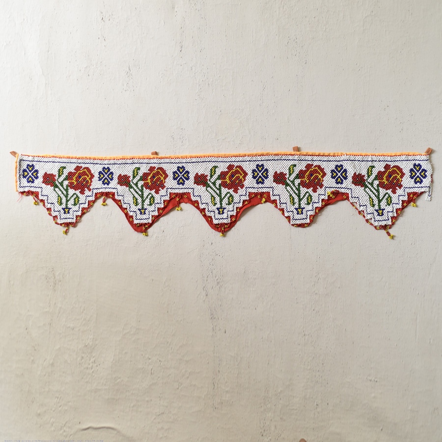 Antique Door Toran - Rose Motif