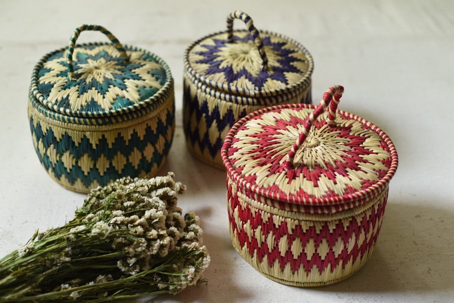 Moonj Grass handicraft 