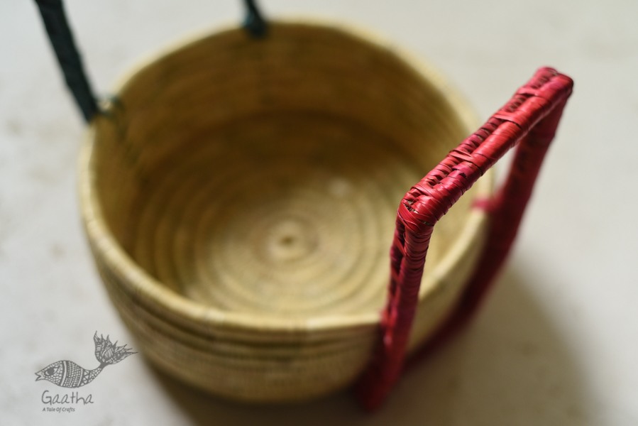 Moonj Grass handicraft - Multipurpose basket