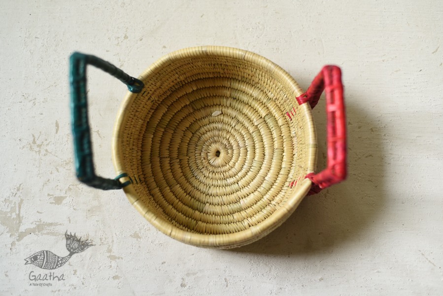 Moonj Grass handicraft - Multipurpose basket