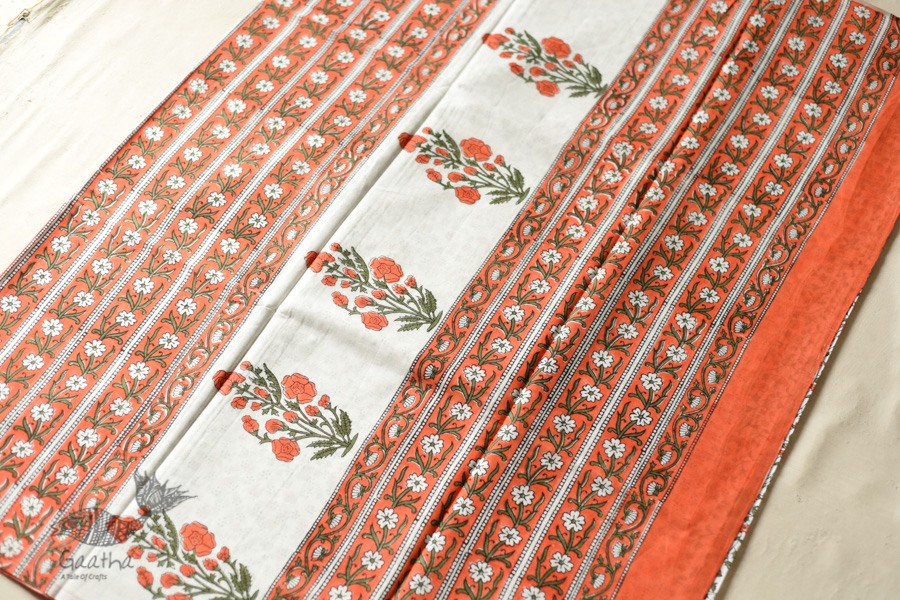 shop Bagru Cotton Saree - Block Printed 2023