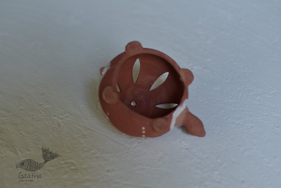 Terracotta Handmade table top turtle