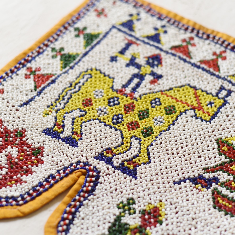 Bead Work ~ Antique Wall Hanging / Chakda 