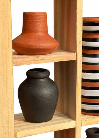 buy Terracotta Pottery Art - Miniature Wall Art Frame