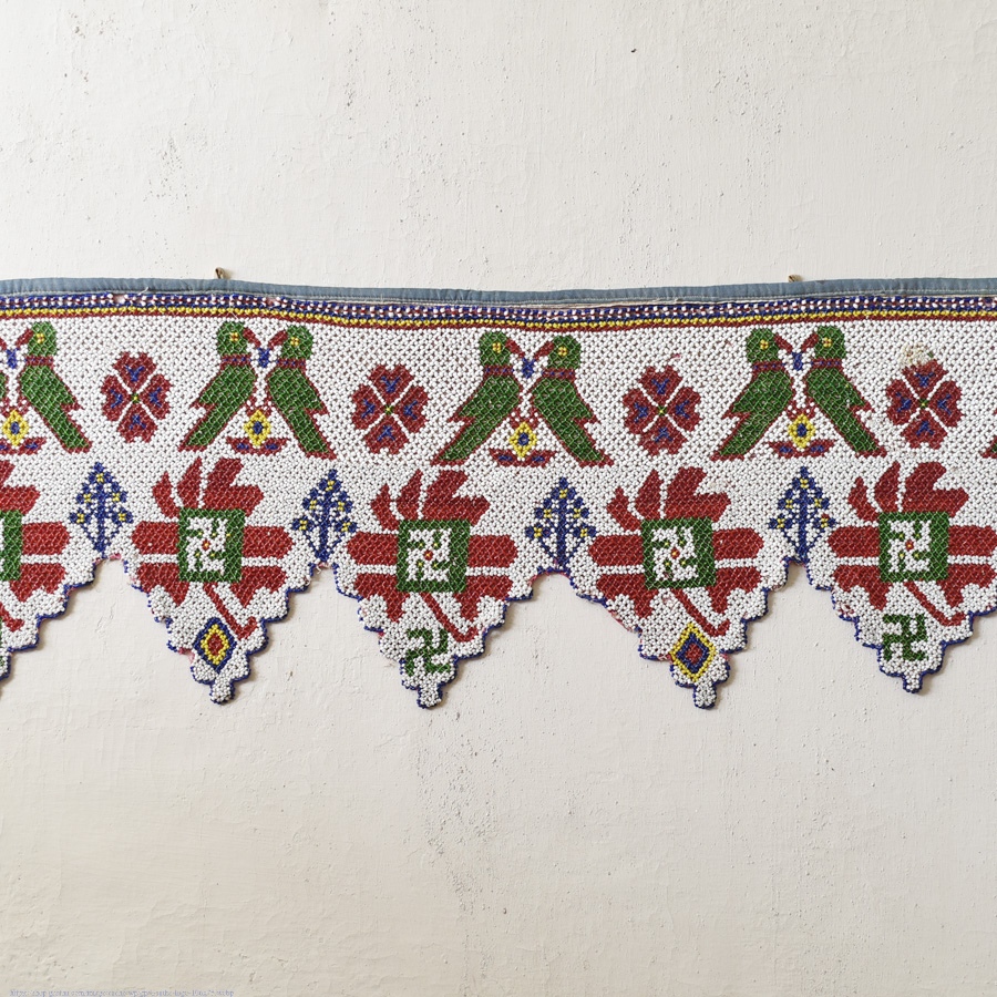 Antique Bead Hanging Toran - Perrot 