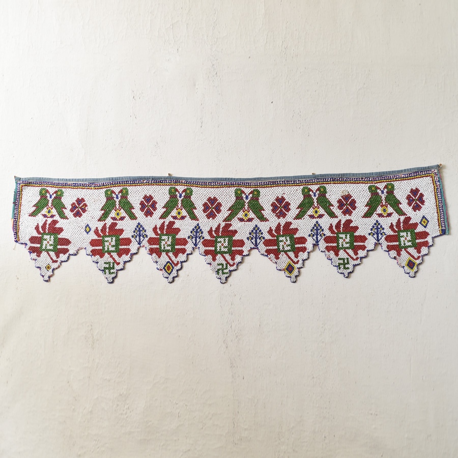 Antique Bead Hanging Toran - Perrot 