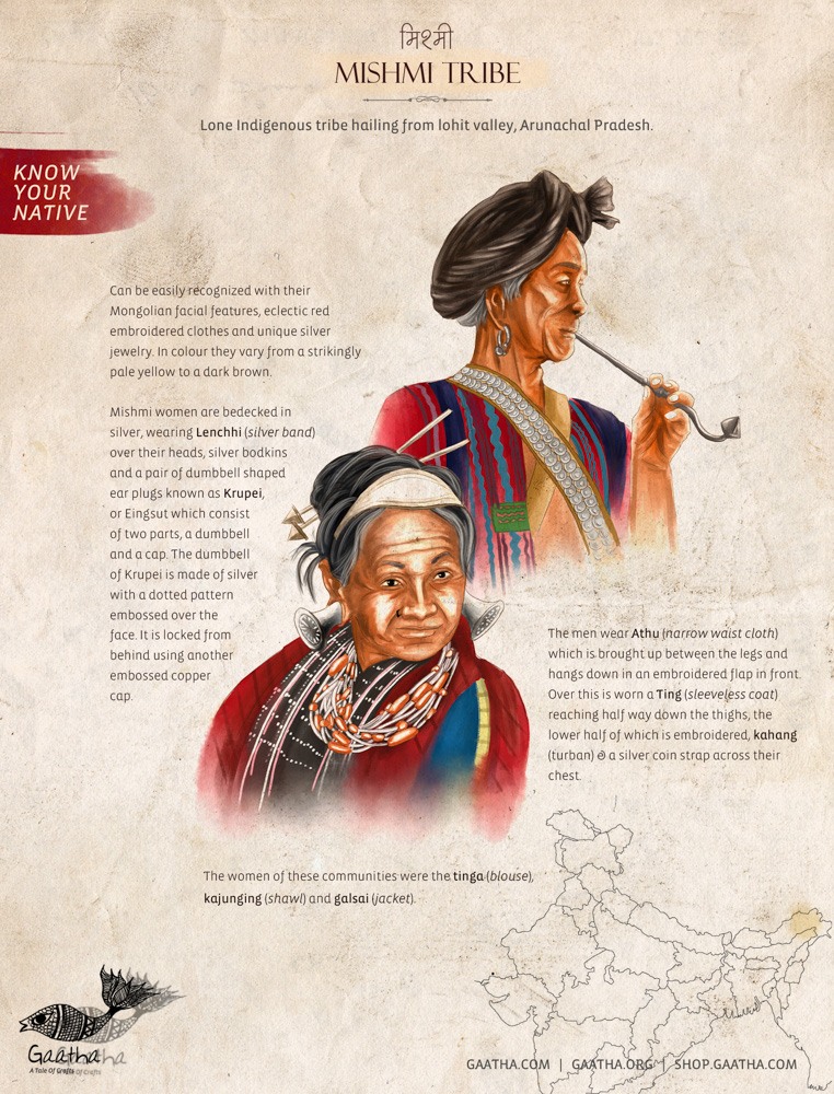 Printed Poster | Mishmi Tribe