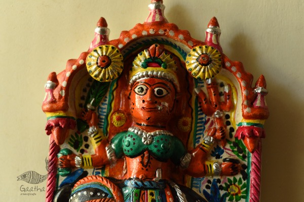 Mitti ki murti - handmade Molela terracotta god goddess idols - 