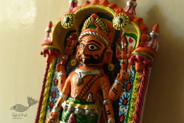 Mitti ki murti - Molela Handmade Terracotta Colorful Plaques