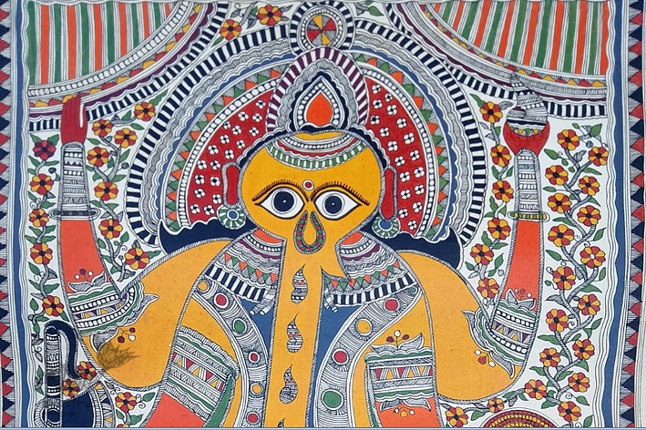 shop Madhubani painting| Ganesh