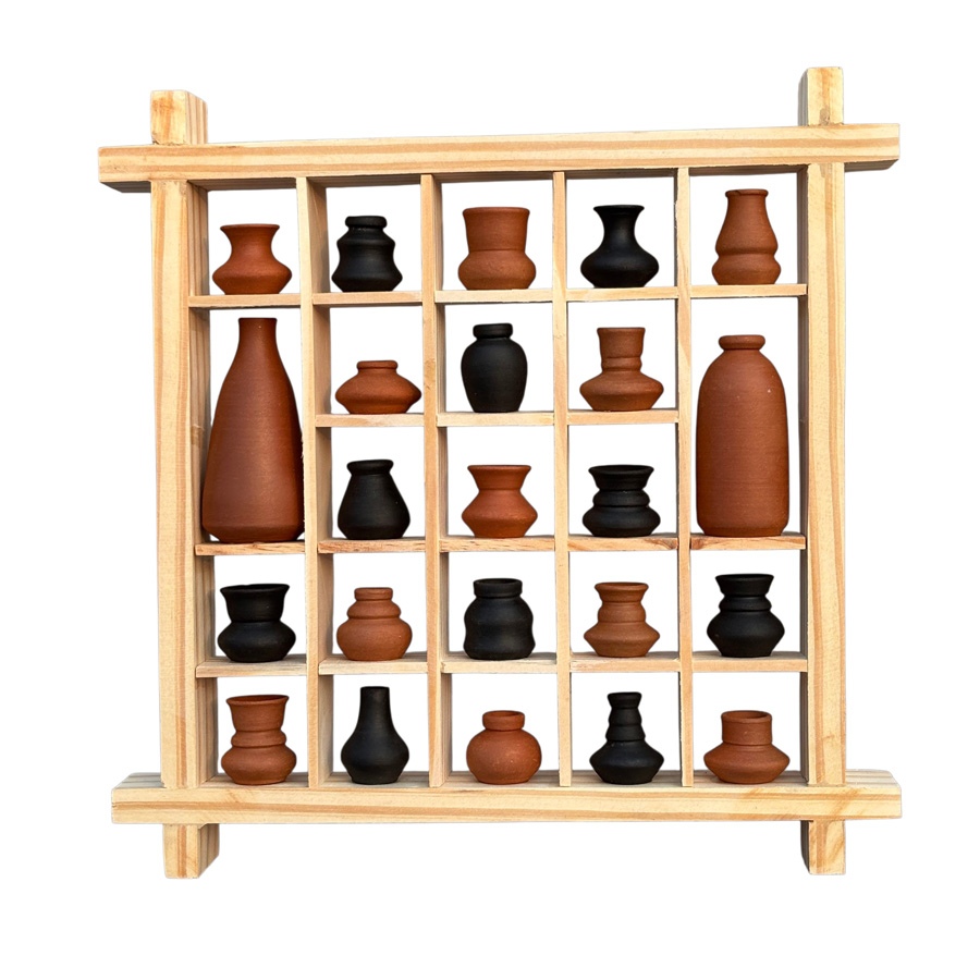 Shop Terracotta Pottery Art - Handmade Miniature Wall Art Frame 