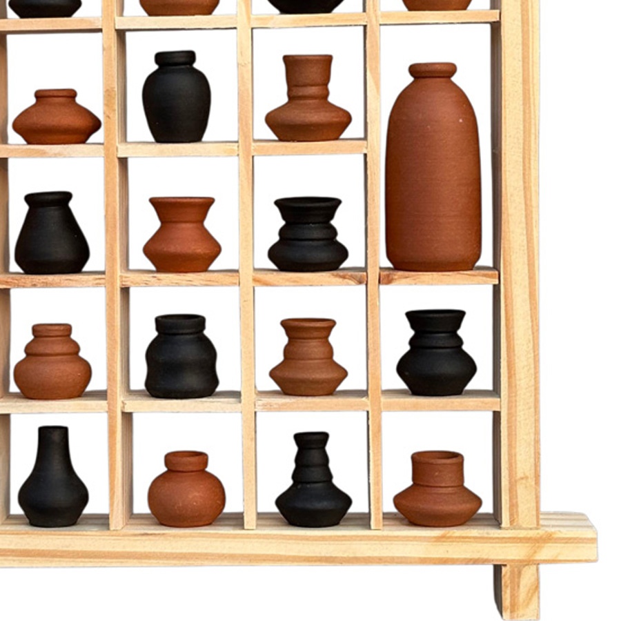 Shop Terracotta Pottery Art - Handmade Miniature Wall Art Frame 