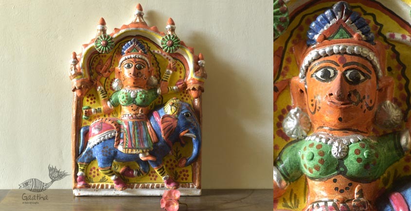 Mitti ki murti - handmade Molela terracotta god goddess idols - 