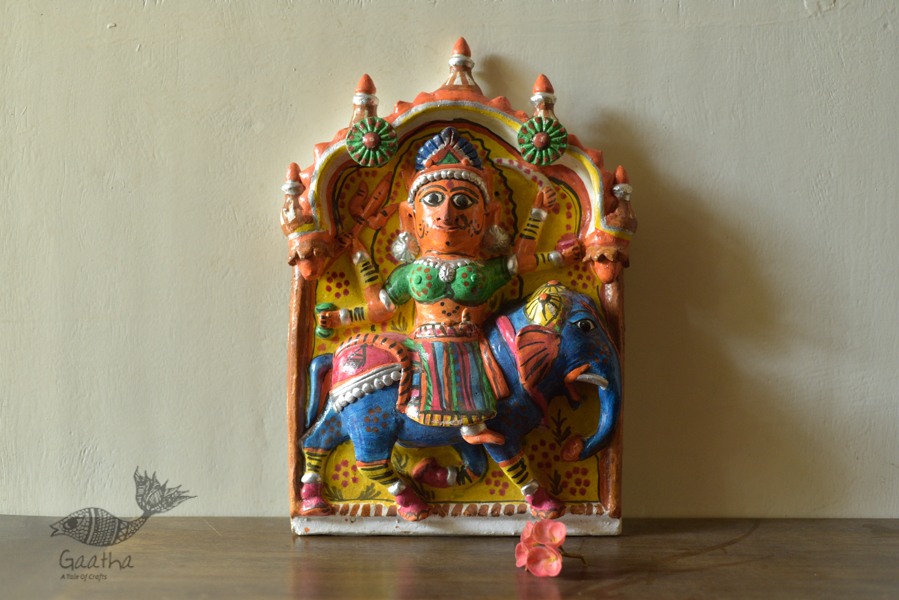 Mitti ki murti - handmade Molela terracotta god goddess idols - 