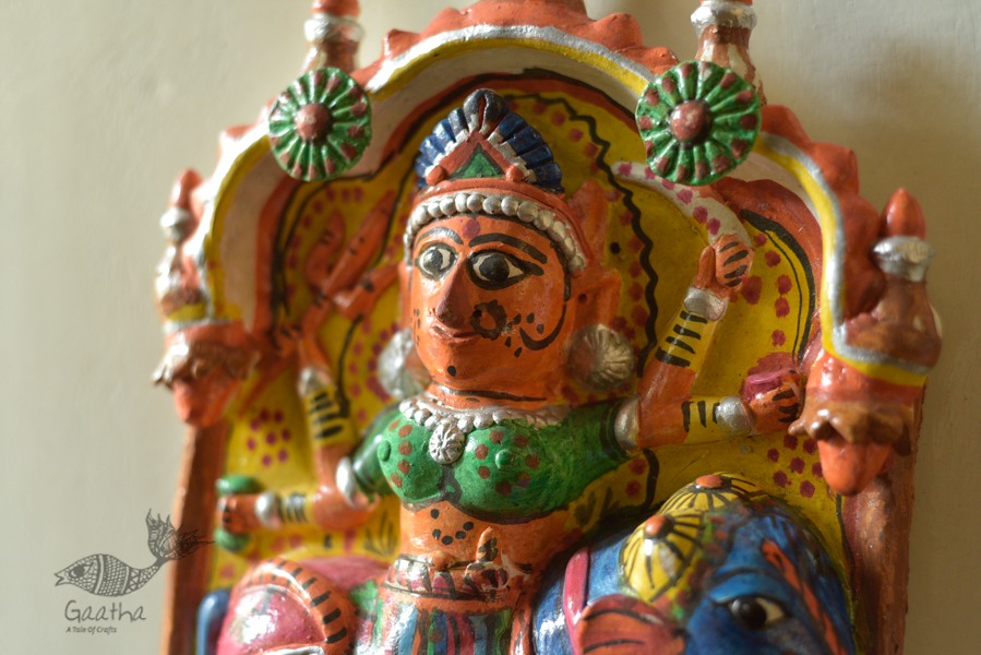 Mitti ki murti - handmade Molela terracotta god goddess idols - 