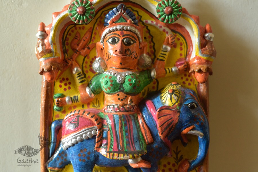 Mitti ki murti - handmade Molela terracotta god goddess idols - 