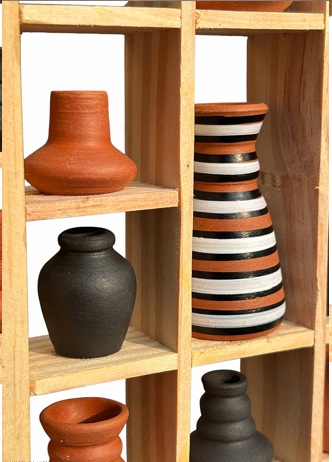 Shop Terracotta Pottery Art - Miniature Wall Art handmade Frame