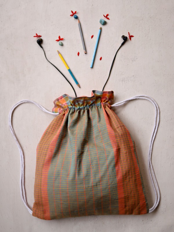 Getting carried away - Cotton String Bag - 1