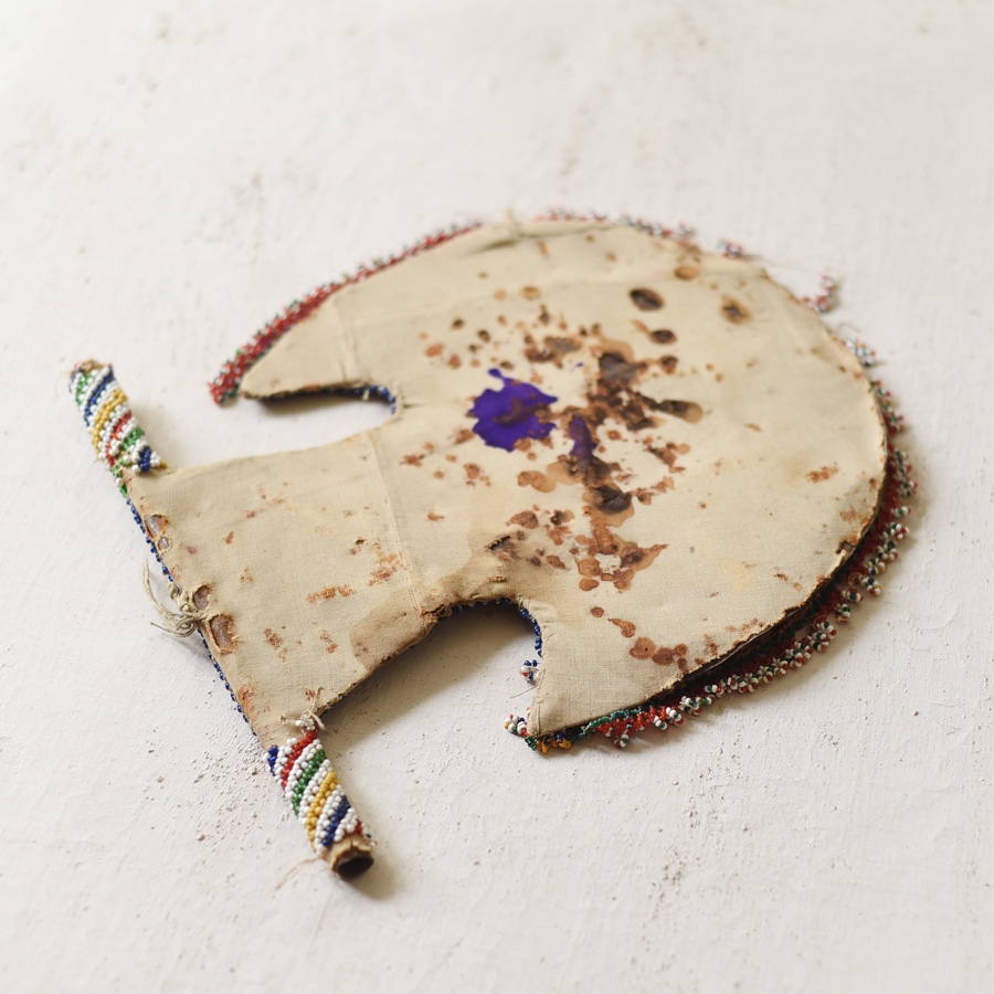 Bead Work of Saurashtra ~ Old Fan/ Vinjano