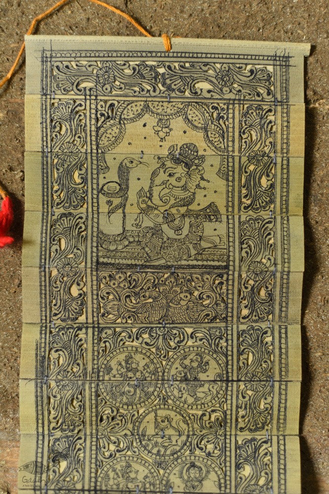 Shop Tala Pattachitra - Praying Ganehsa