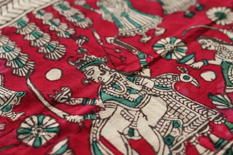 Sacred cloth of the Goddess- Bahu chara mata (26X15)