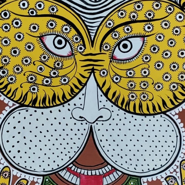 shop Mandana Art - Painting ~ Lion Face