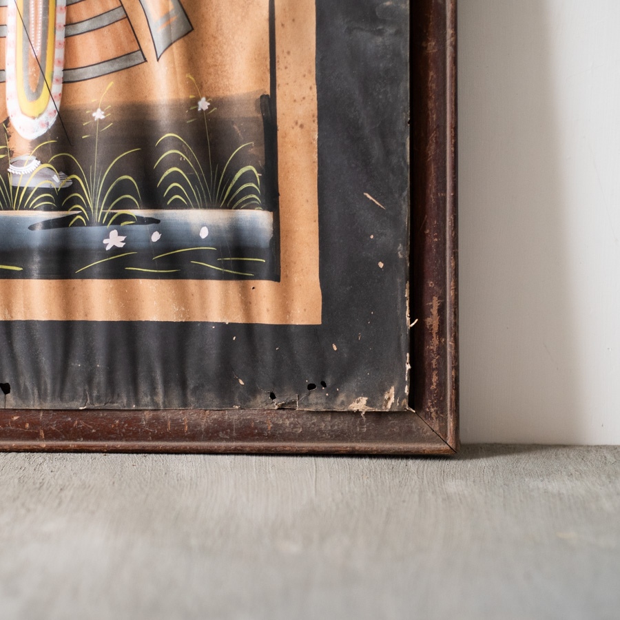 Indian Antique Painting | Yamuna ji 